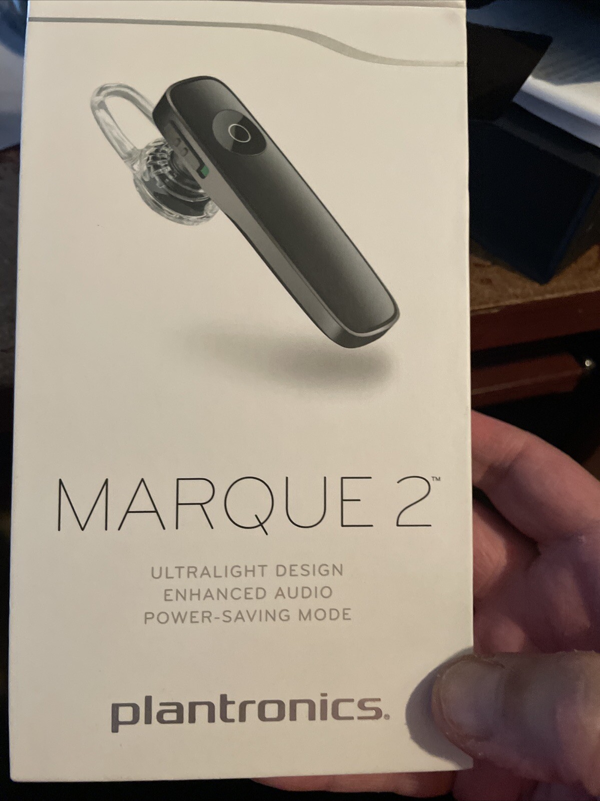 Plantronics Marque 2 M165 Bluetooth Black FOR PARTS/NOT WORKING Never Used