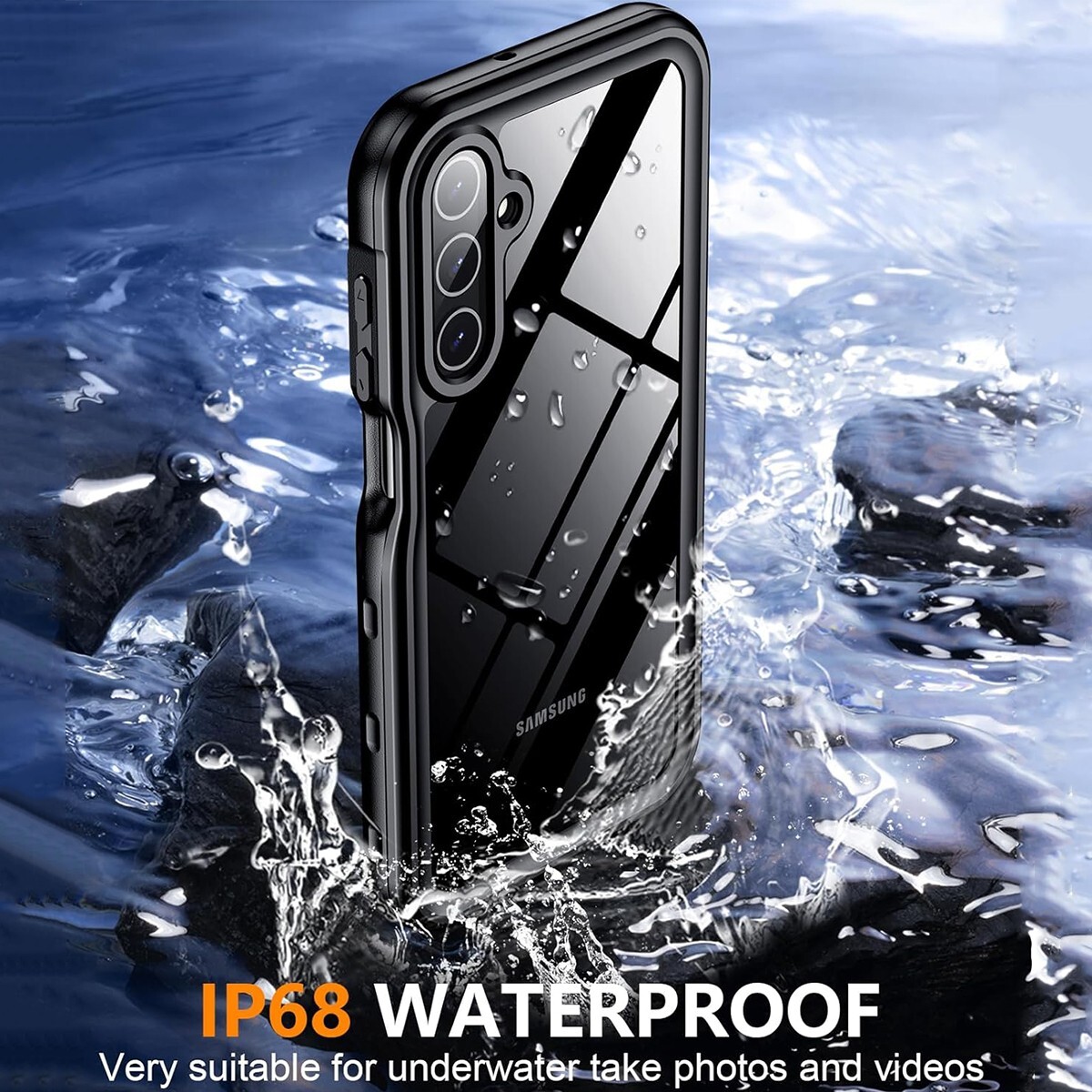 Waterproof Case For Samsung Galaxy A55/A35/A15 5G Shockproof Heavy Duty Cover
