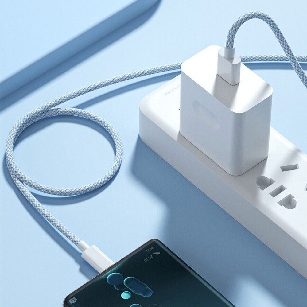 60W USB-C to USB-C Cable Fast Charger Lot TypeC Cord For iPhone 16 15 17 Samsung