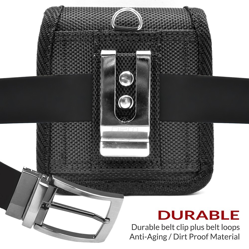 Vertical Heavy Duty Phone Case w/ Belt Clip & Loop Pouch for Motorola Razr 2025