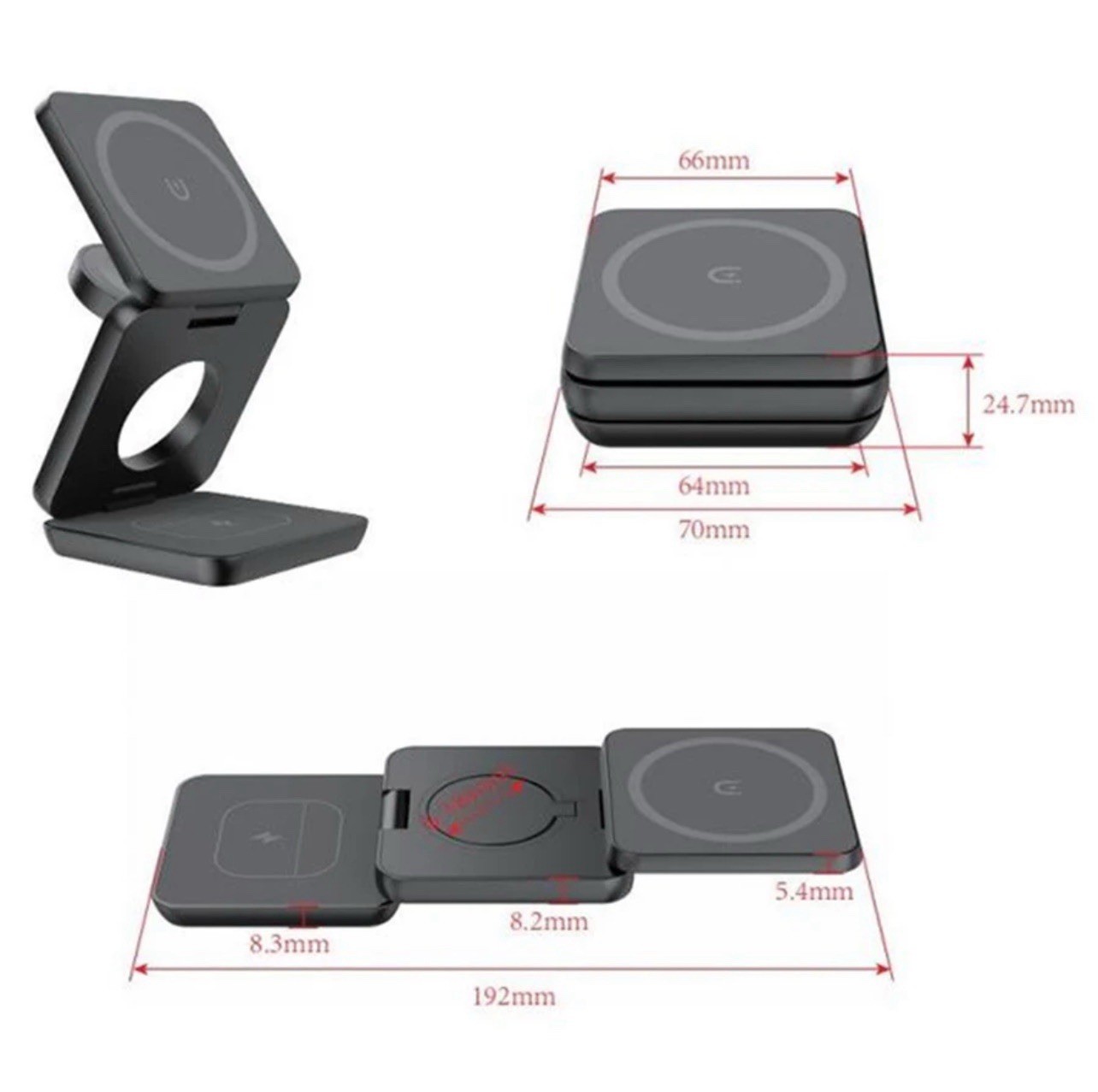 Magnetic Wireless Fast Charger 3 In 1