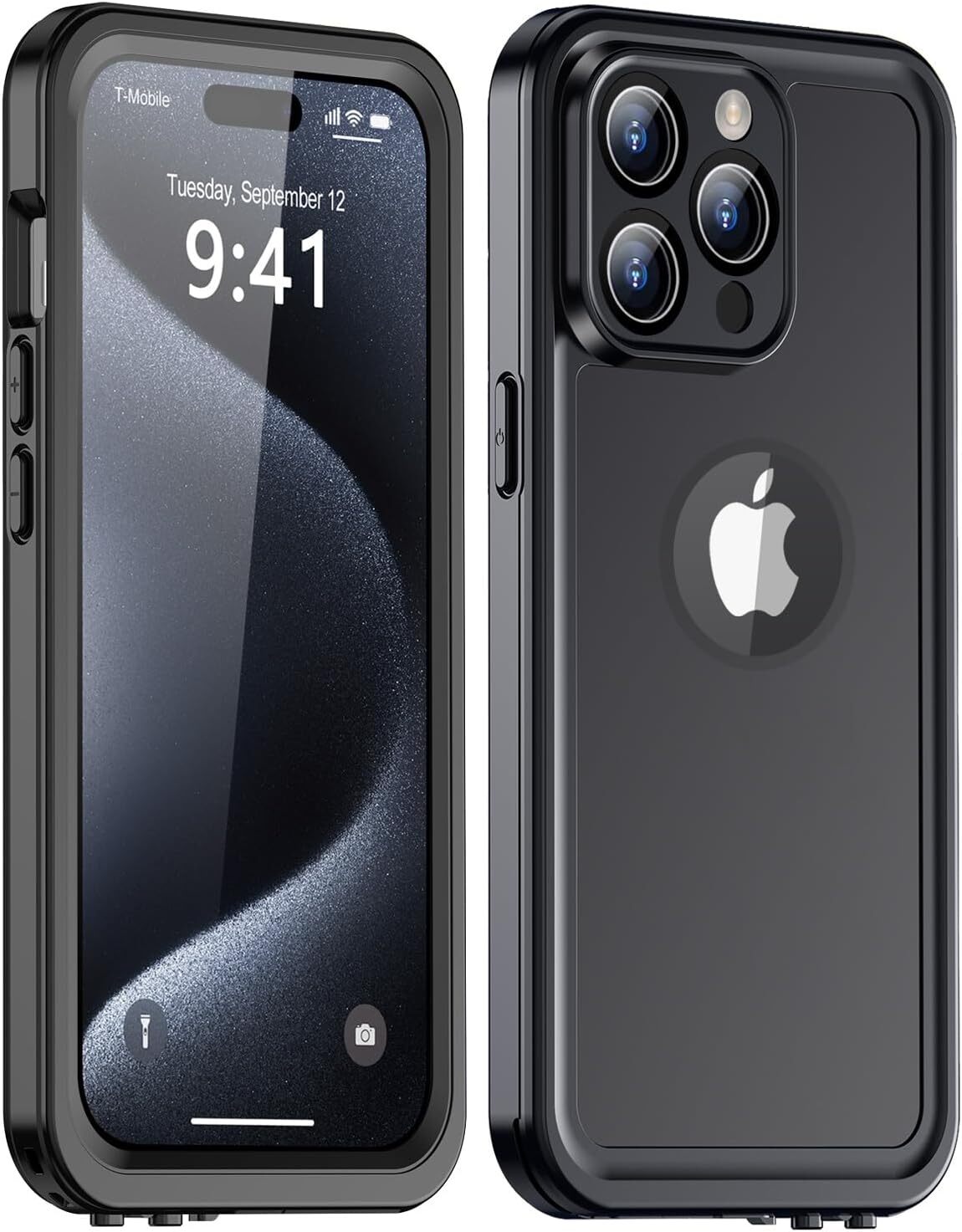 Waterproof Case For iPhone 15 / 14 Pro Max / 15 Plus Shockproof Tough Full Cover