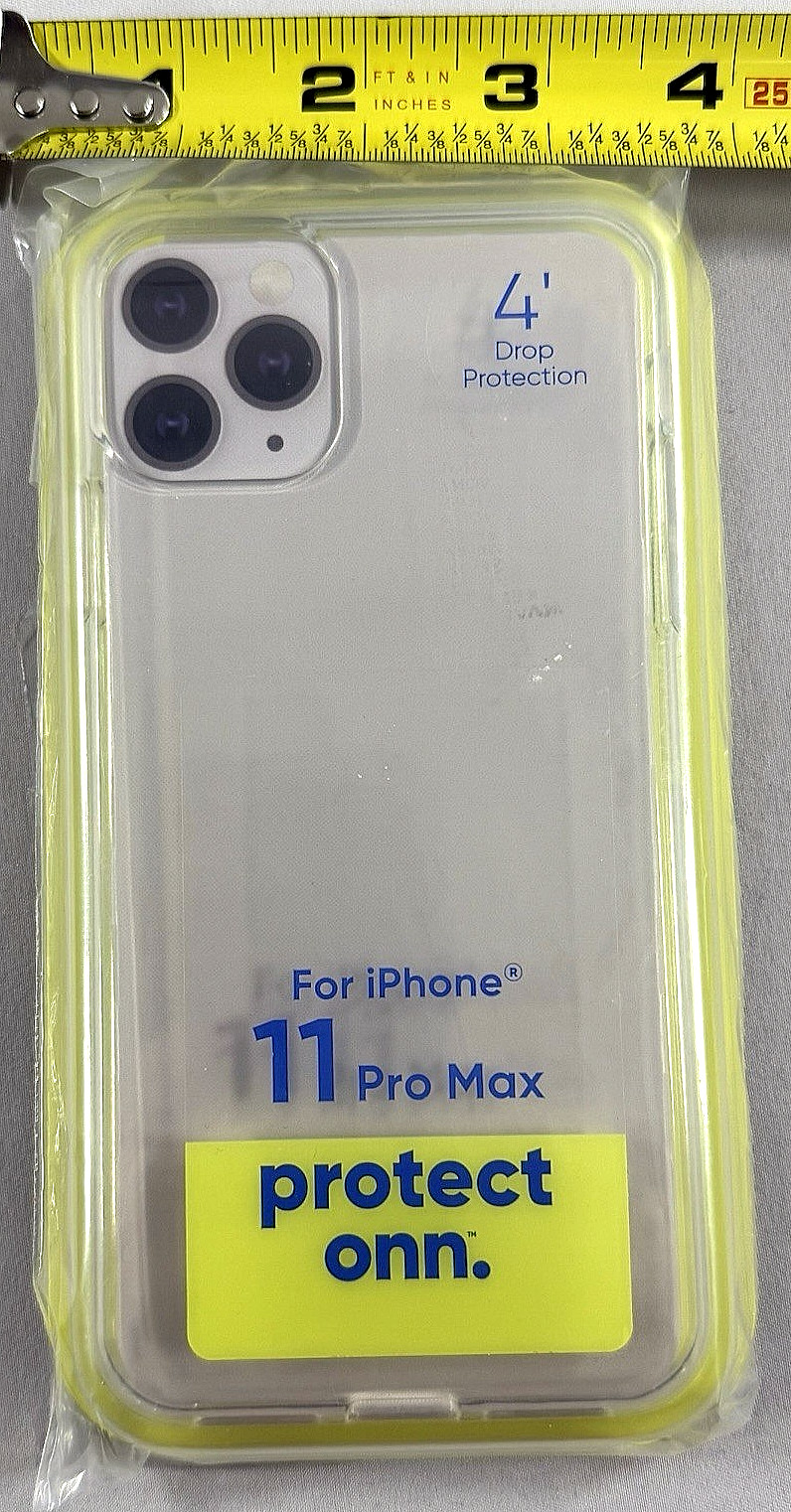 Onn Metallic Beige Case For IPhone 11 Pro Max Durable Gel Drop Tested At 4 Feet