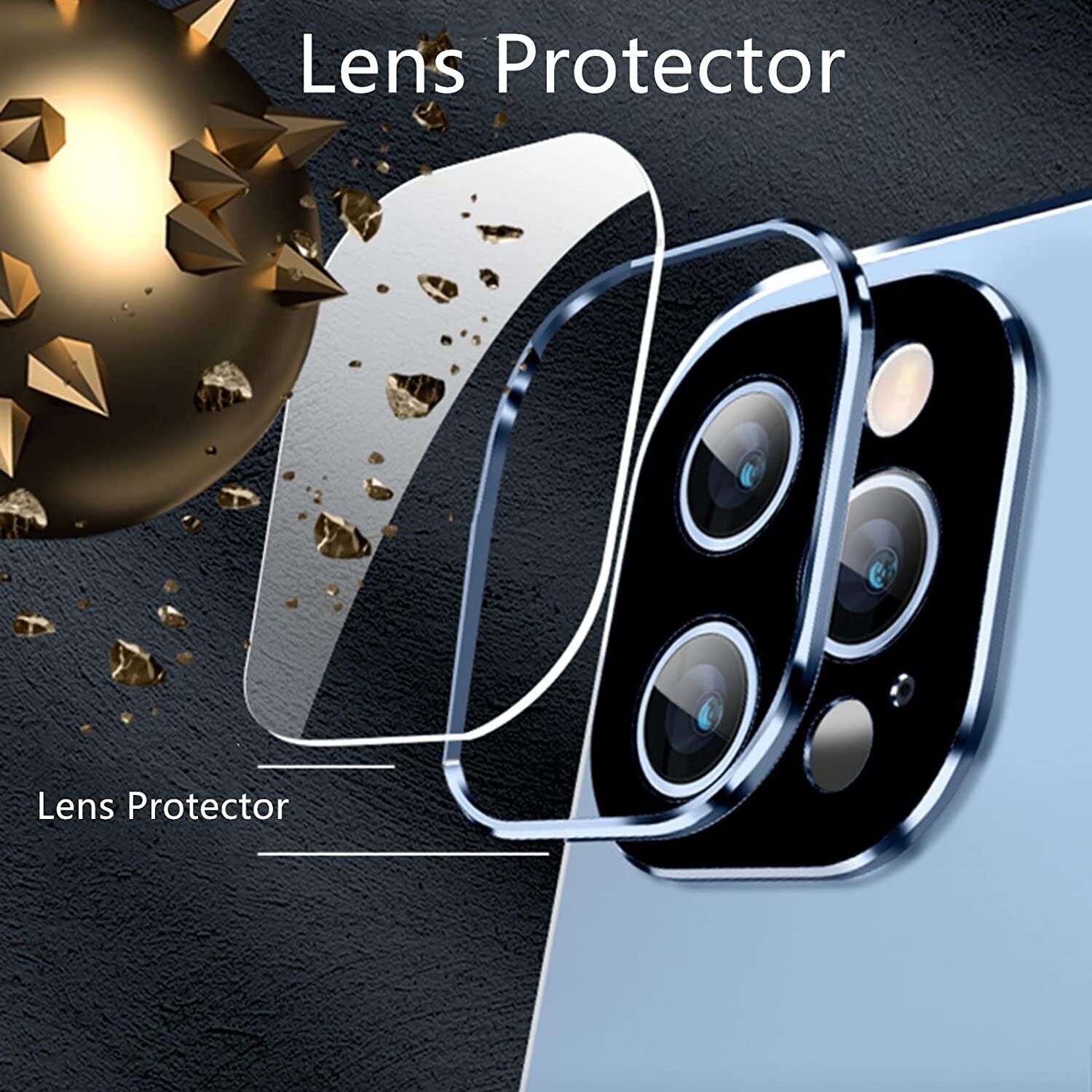 360° Anti-Spy Magnetic Glass Case Cover For iPhone 16 Pro Max 15 Plus 14 13 12