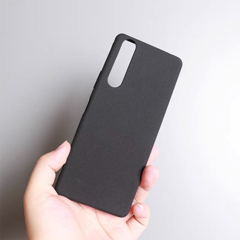 For Sony Xperia 1II 5 5II 10II 10III RockSand Matte Rubber Silicone case cover