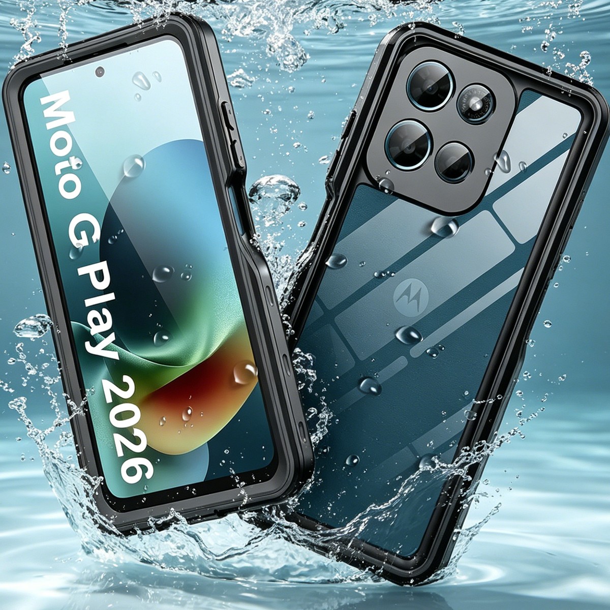 For Motorola Moto G Play 2026 Case Waterproof Shockproof Heavy Duty IP68 Cover