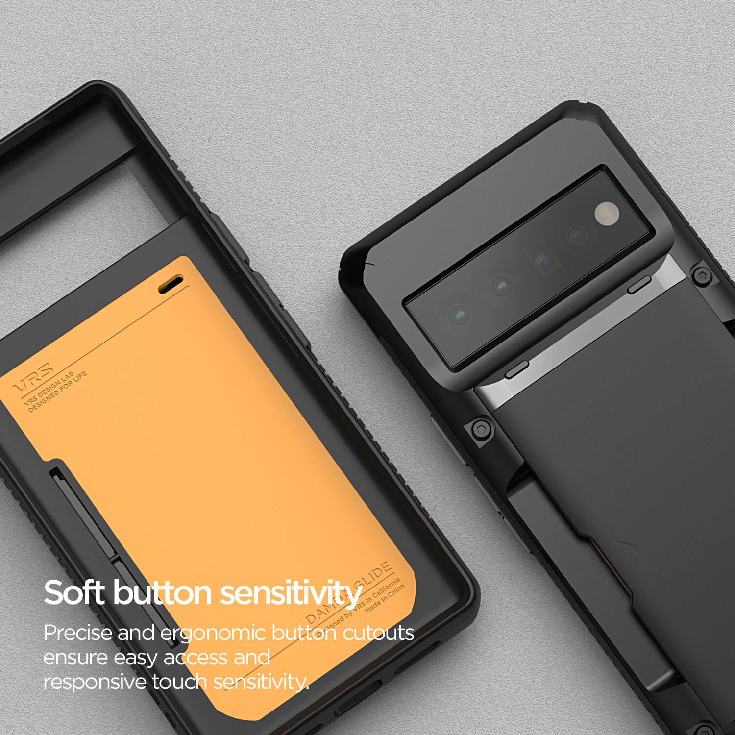 For Google Pixel 6 / Pro Case VRS® [Damda Glide Pro] Sturdy Card Holder Wallet