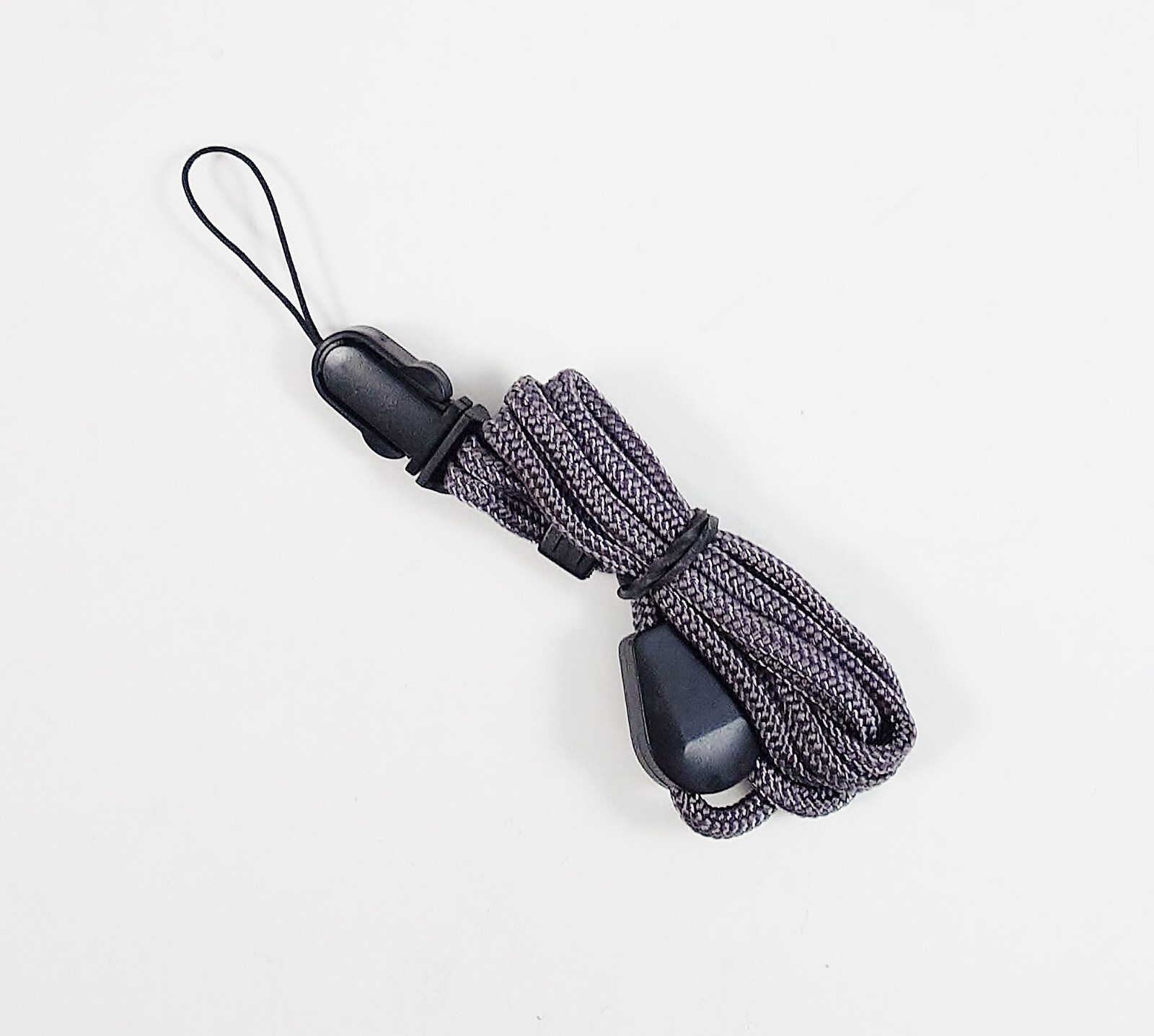 Gray Lanyard neck strap for cell phone, camera, id card, keys – 17 IN.