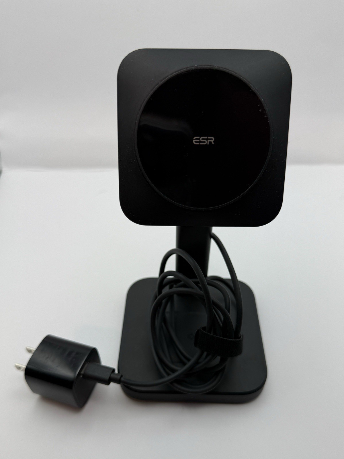 ESR HaloLock 3 In-1 Magnetic Wireless Charger Black US Plug Fast Charging
