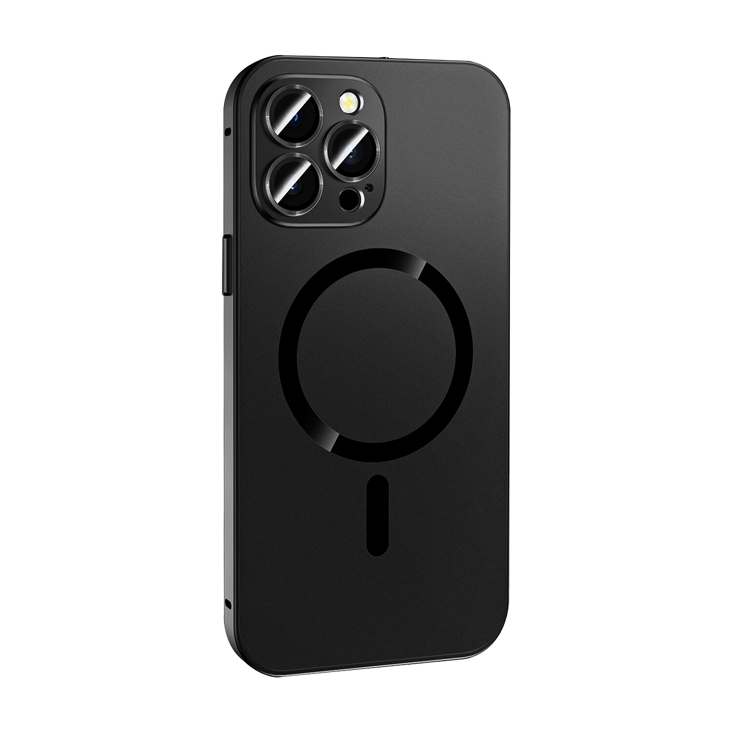 For iPhone 16 Pro Max 15 14 13 12 Aluminium Alloy Metal Mag Safe Magnetic Case