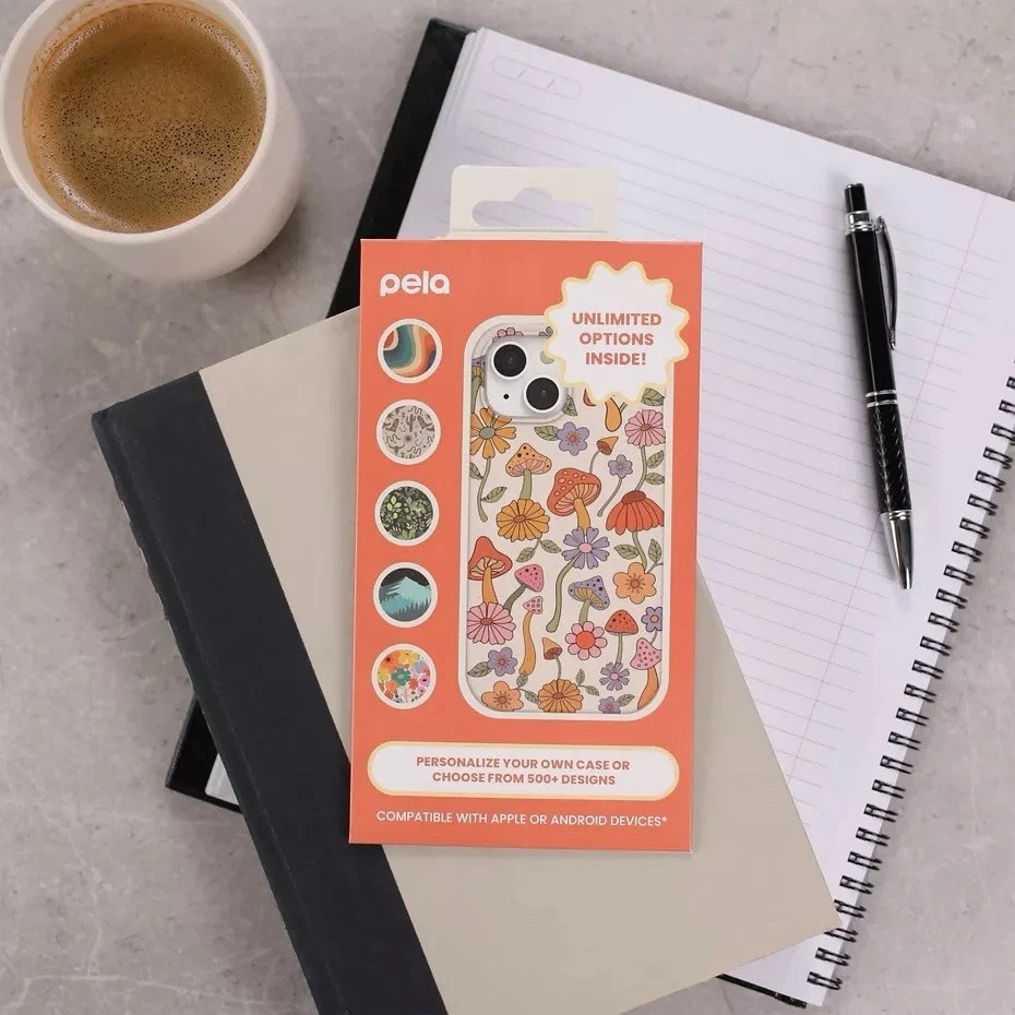 BRAND NEW! Pela – Custom Design Single Phone Case Apple Or Android