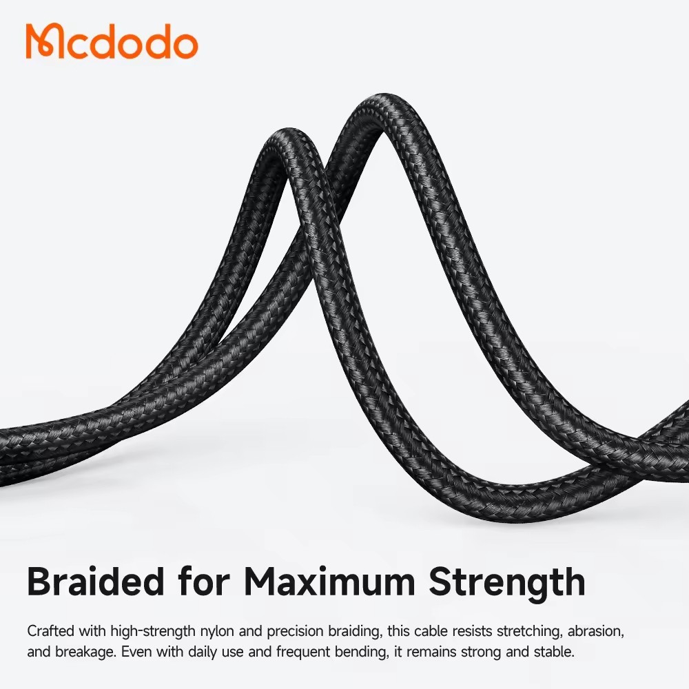 Mcdodo USB-A To TypeC Breathing LED Auto Power Off Fast Charge Cable For Samsung