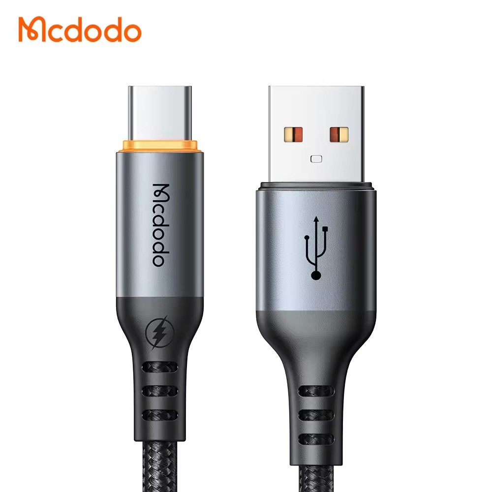 Mcdodo USB-A To TypeC Breathing LED Auto Power Off Fast Charge Cable For Samsung