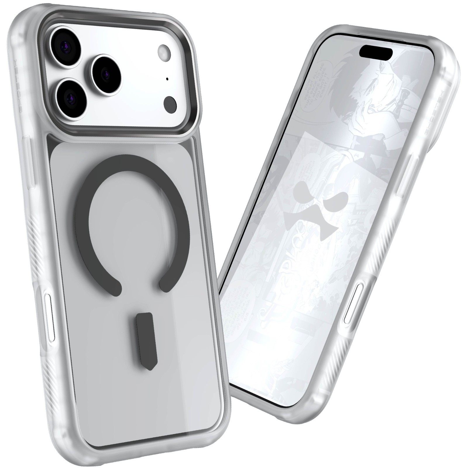 Ghostek Covert MagSafe Clear Phone Case for iPhone 17 / Pro / Max / Air / 17e