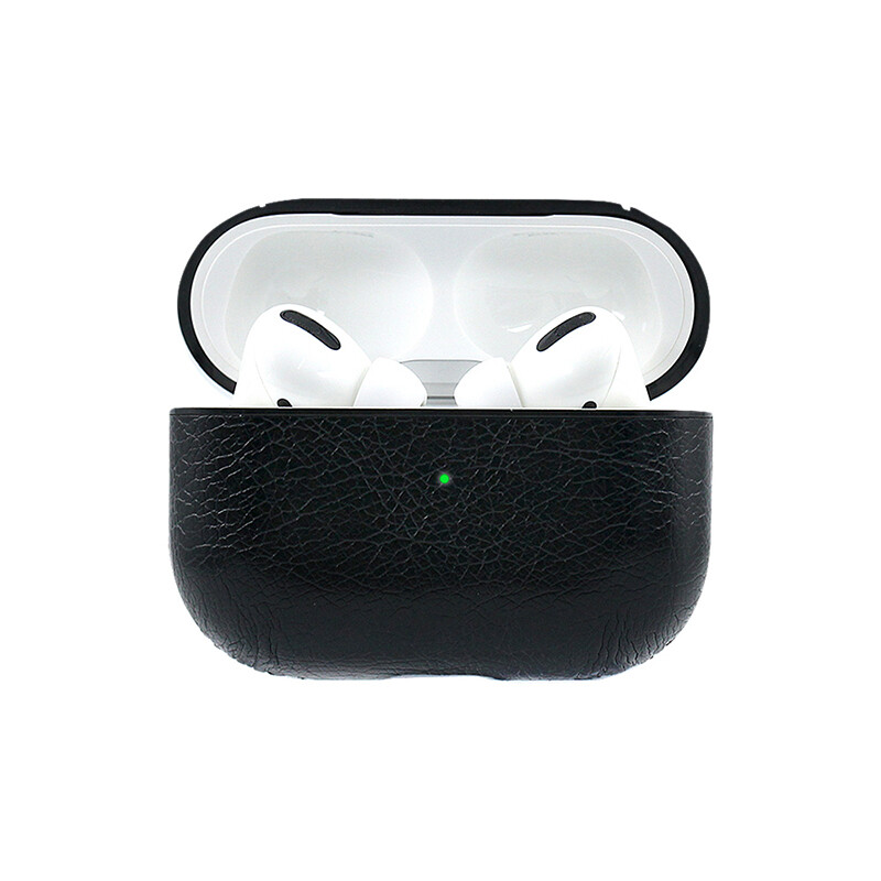 AirPods Pro Case Cover, Leather Case Cover for AirPods Pro PU Leather Portable