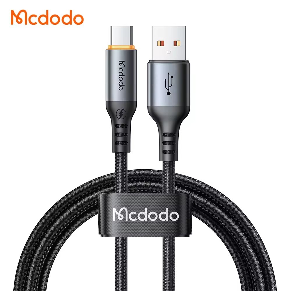 Mcdodo USB-A To TypeC Breathing LED Auto Power Off Fast Charge Cable For Samsung