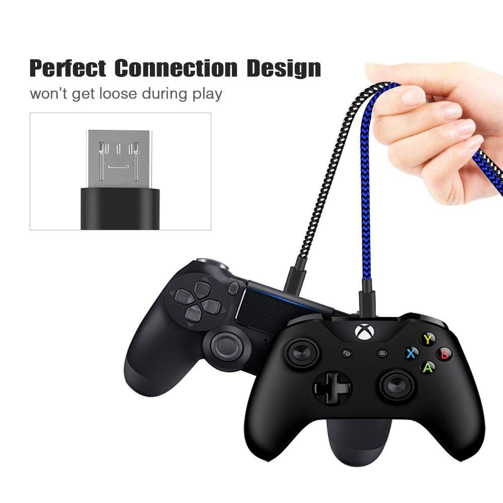 Micro USB to USB A Cable Android Charger Braided Cord For Samsung Google LG LOT