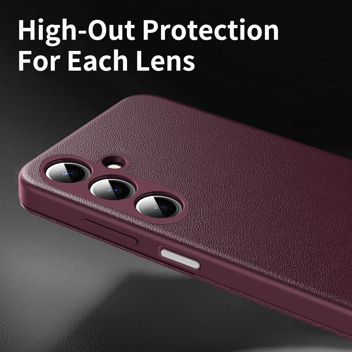 For Samsung Galaxy A17 A37 A16 A56 A55 Leather Flip Case with Smart View Window
