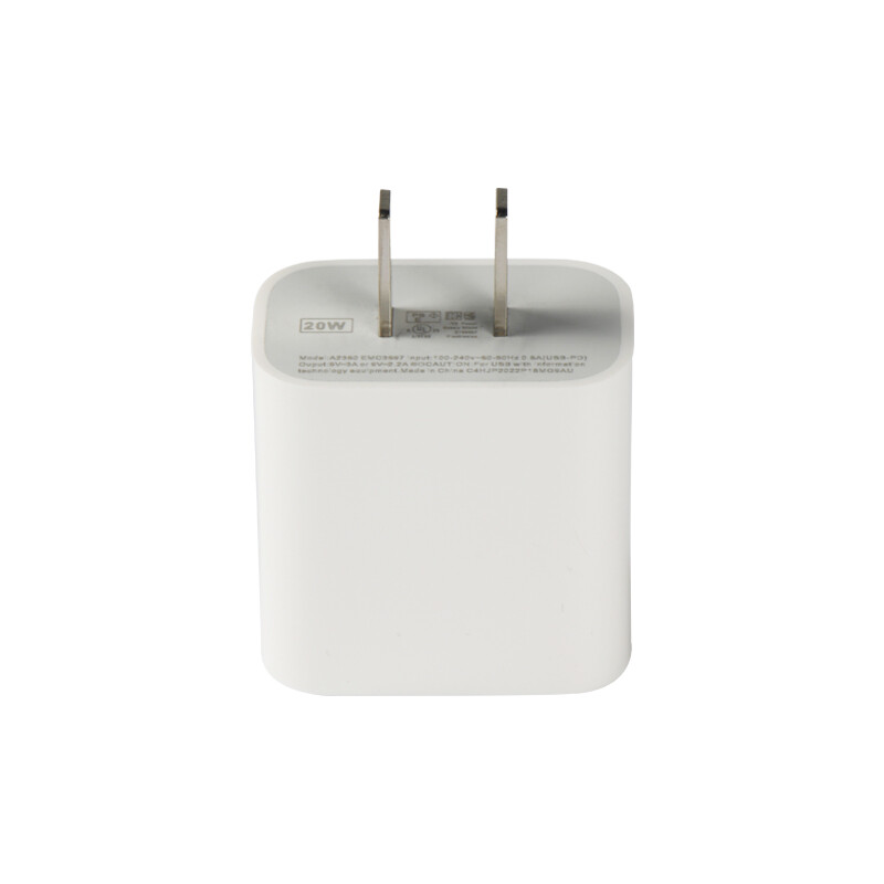 USB C Fast Charger Cube 20W PD Adapter for iPhone16e/17Pro/16Plus/15/14/8/6 Lot