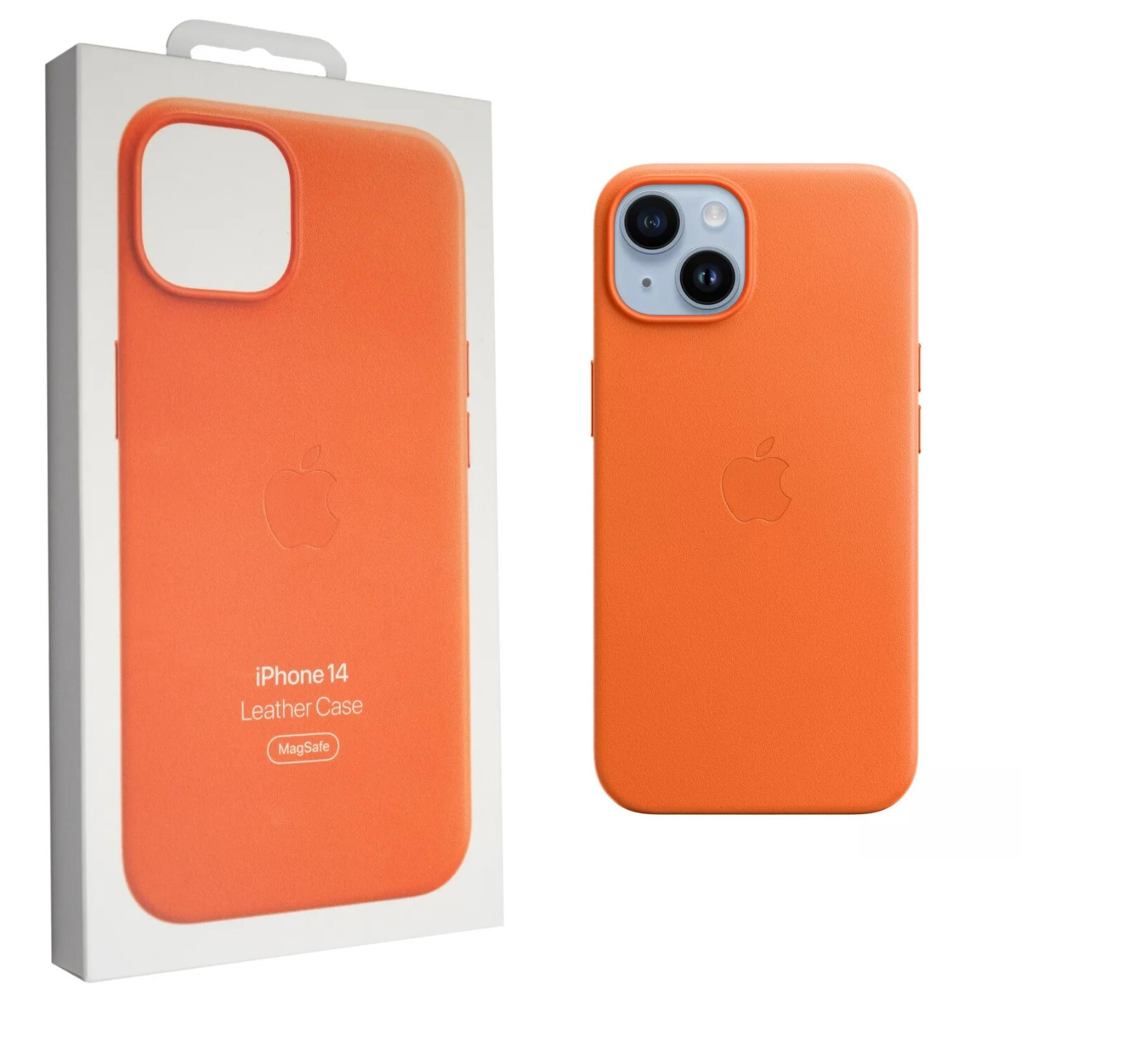Genuine Original OEM Apple iPhone 14 Leather Case Skin Cover W/MagSafe – Colors