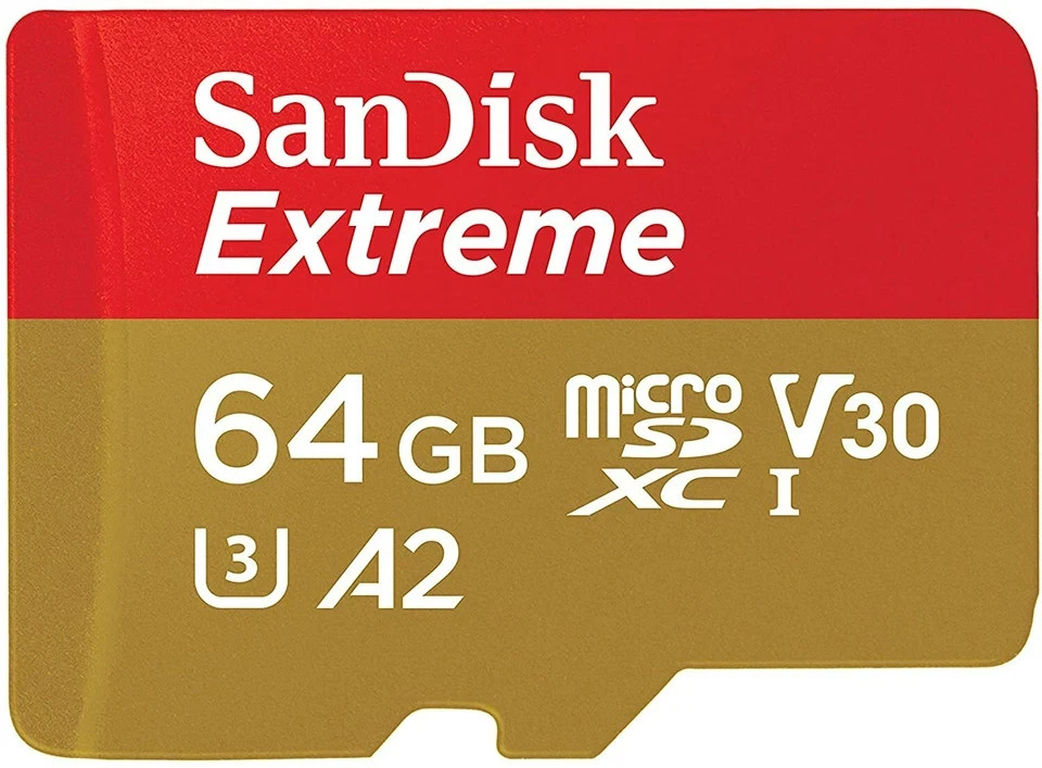 SanDisk Extreme Micro SD Memory Card 32GB 64GB 128GB 256GB 512GB 1TB V30 4K Lot