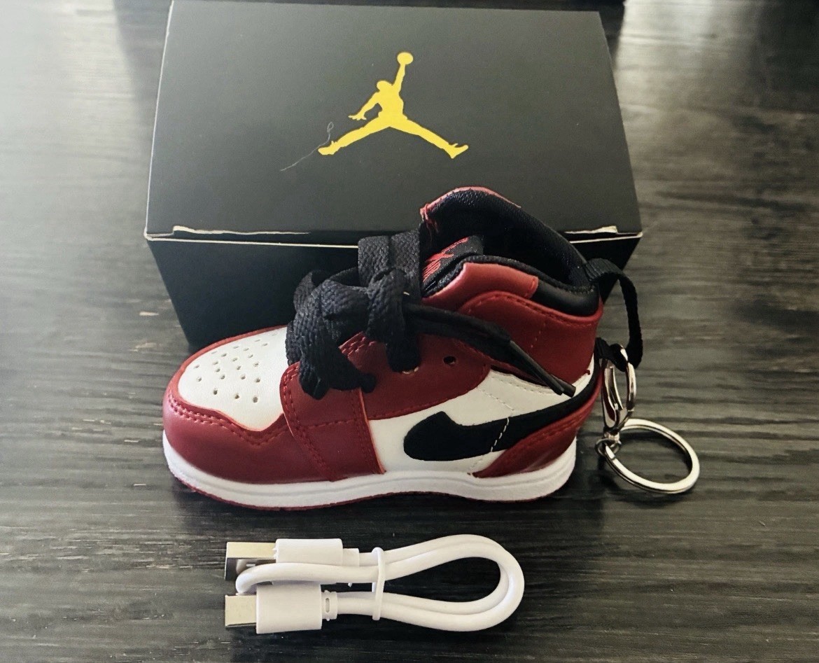 SPECIAL 2pc Deal Mini Jordan Charger Shoe Collectible Portable Charger