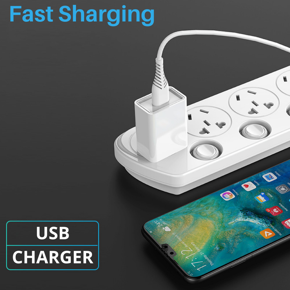 2Pack Lot 5V 2A USB Port Jack Wall Charger 5 Volt v 2 Amp AC to DC Power Adapter