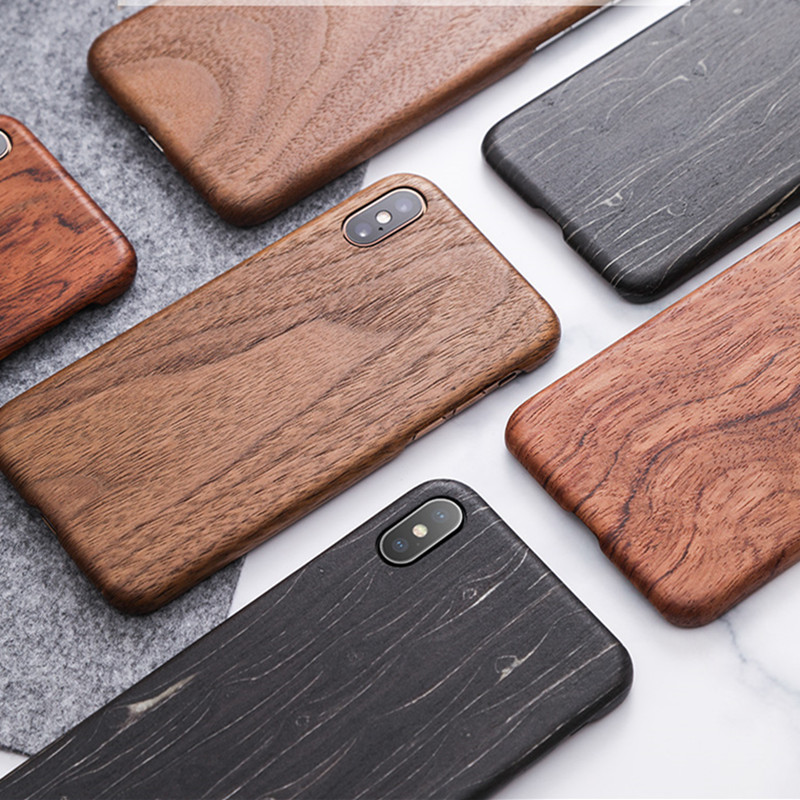 For iPhone 13 XS Max 12 Wooden Real original Rosewood MadeWith kevlar Case Cover