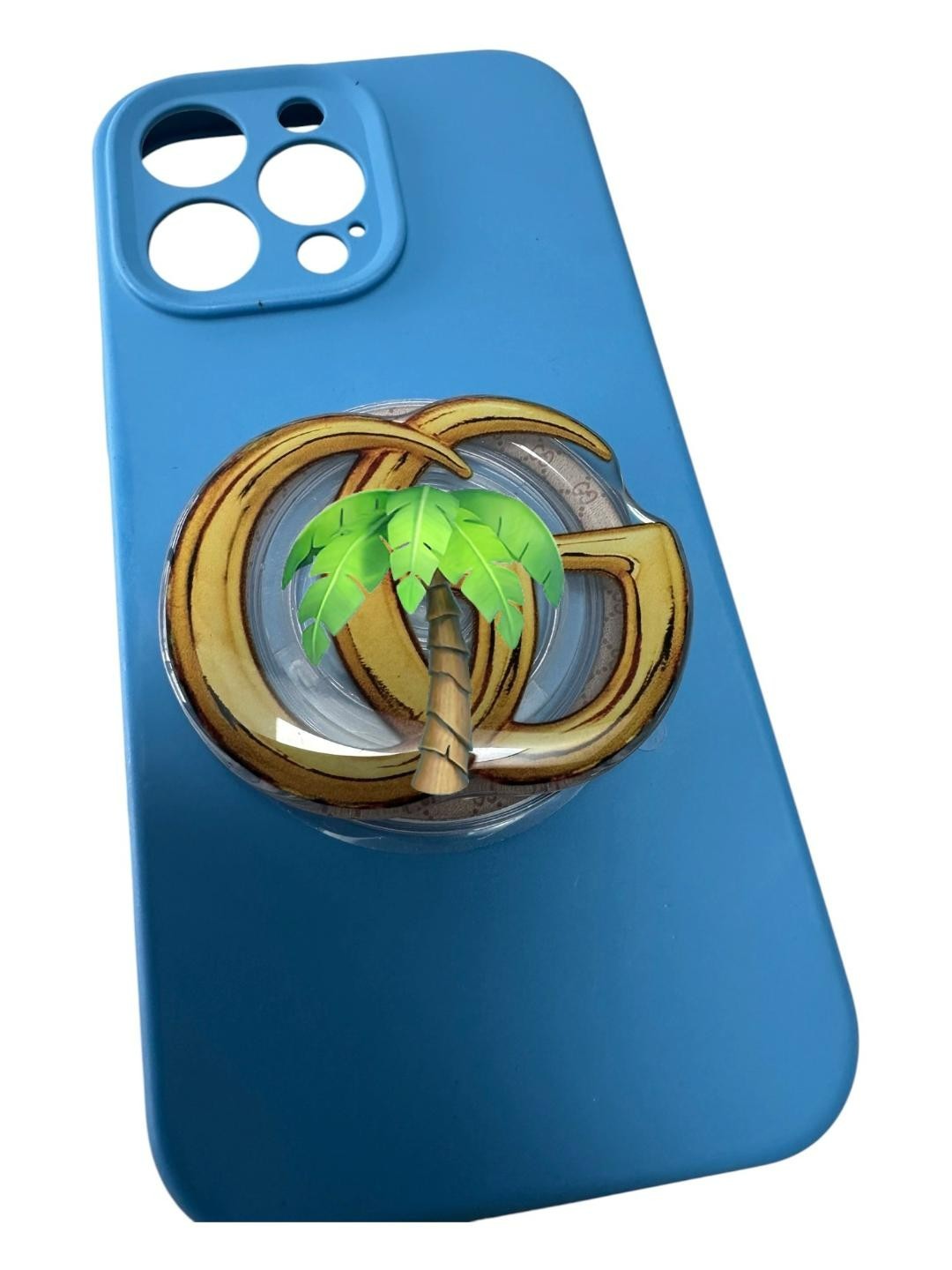 Fashion Luxury Inspired Phone Stand and Hand Grip Style #12, Magnetic / Stick On