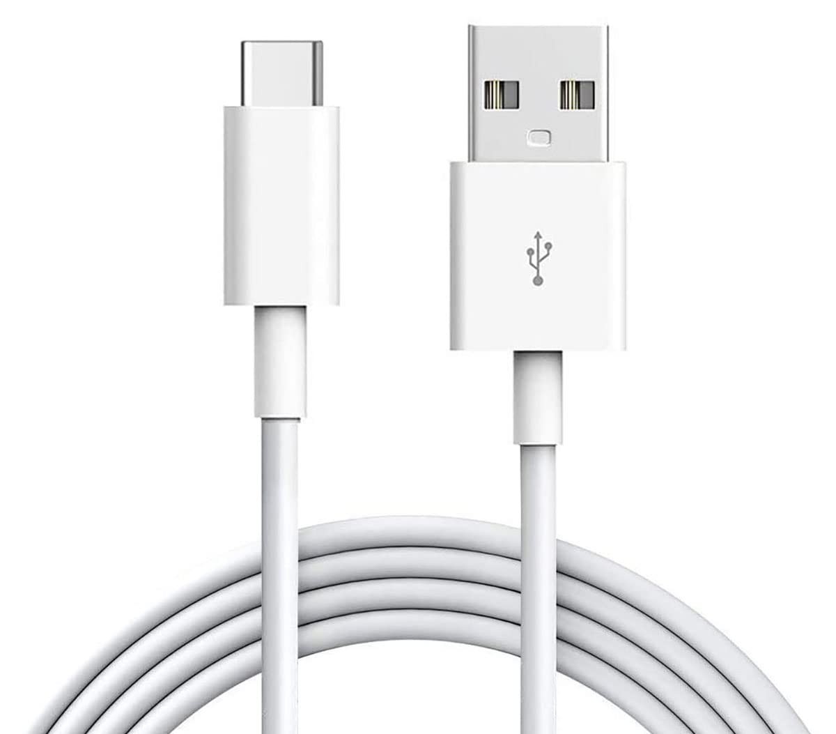 USB C Charging Cable for Blu Phones Fast Charger Cord White