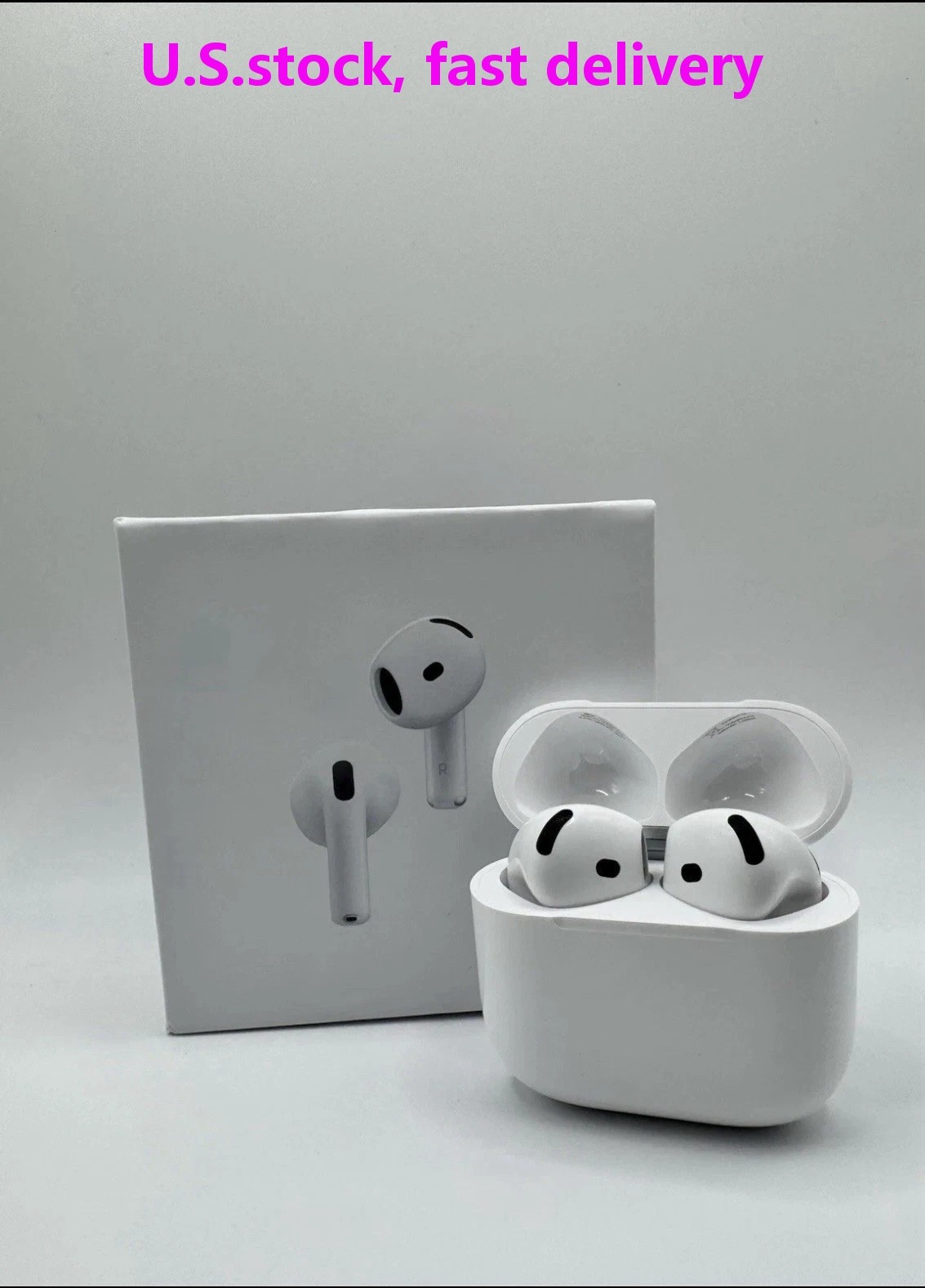 NEW Sealed 4th Gen Wireless In-Ear Headset with Active Noise Cancellation