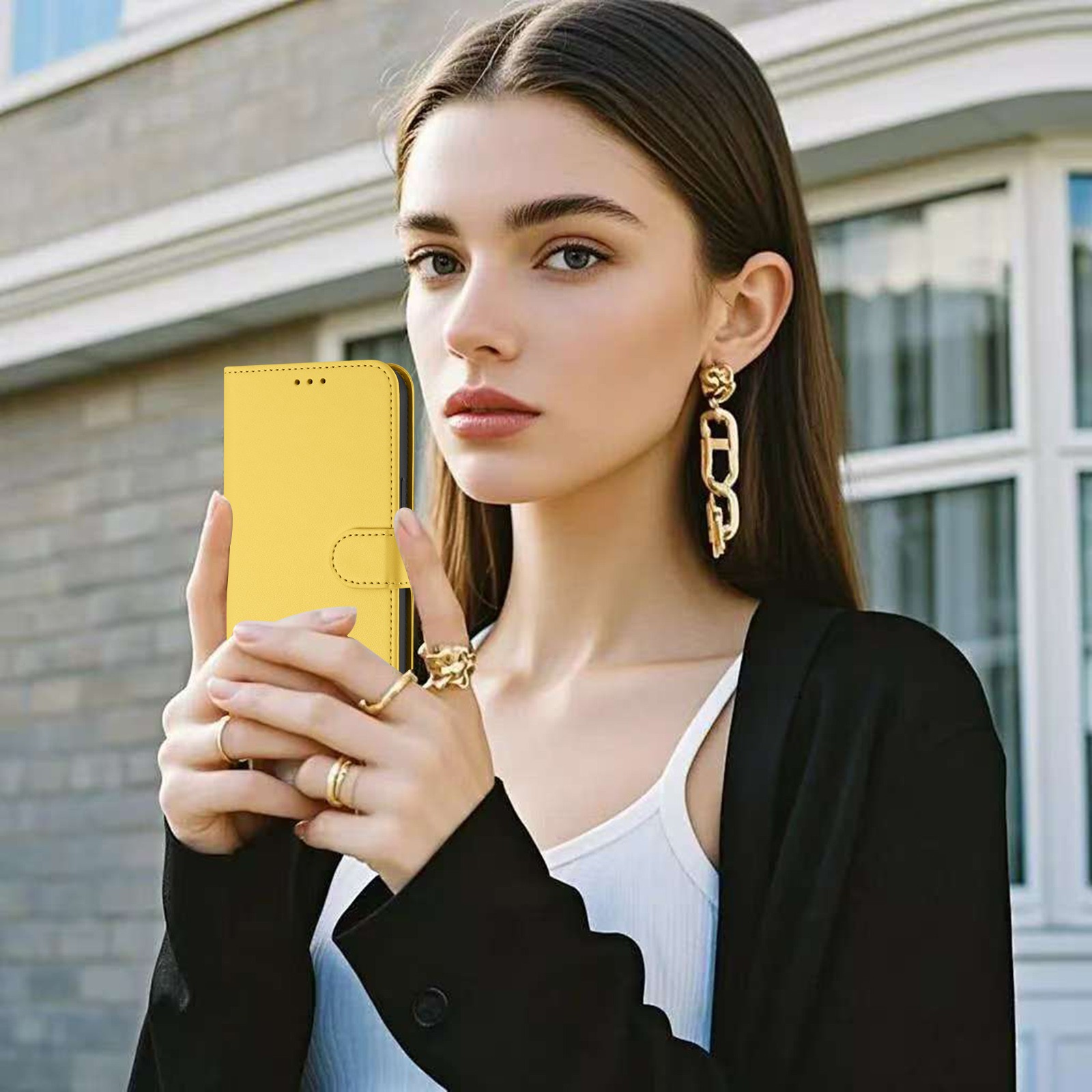 Flip Wallet Case Strap Card Holder PU Leather For Google Pixel 7A 8 9 10 Pro XL