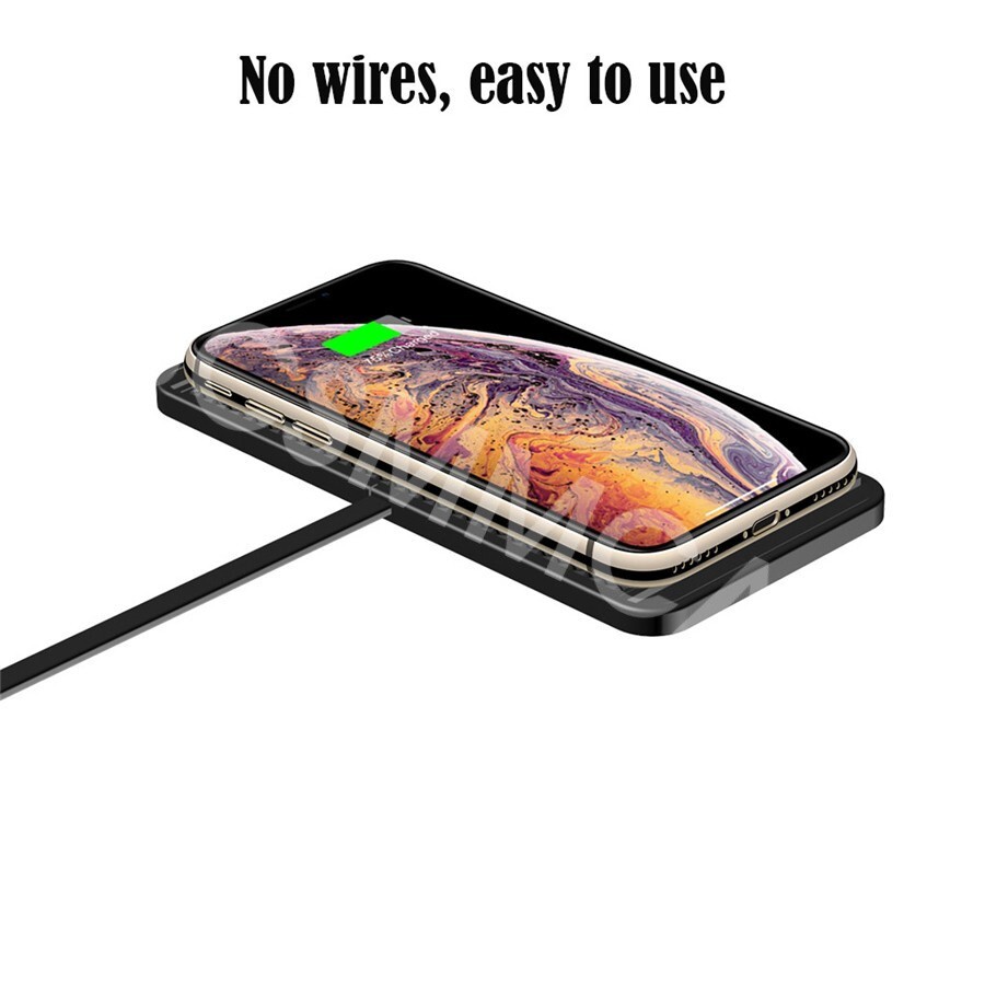 5W/7.5W/10W Car Wireless Phone Charger Pad Dashboard Holder Stand Fast Charger