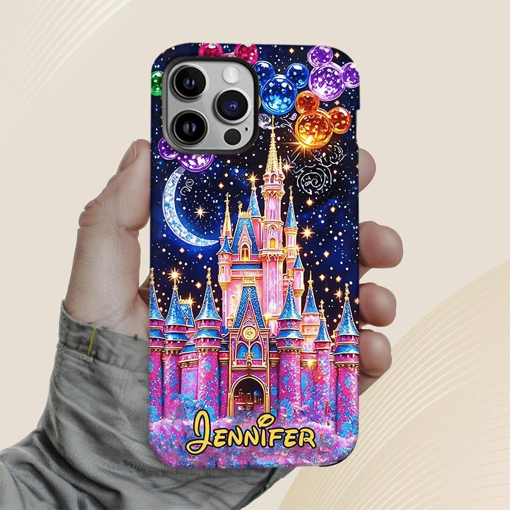 Personalized Disney Castle Trip Phone Case Cover iPhone 17 16 15 14 Samsung Gift