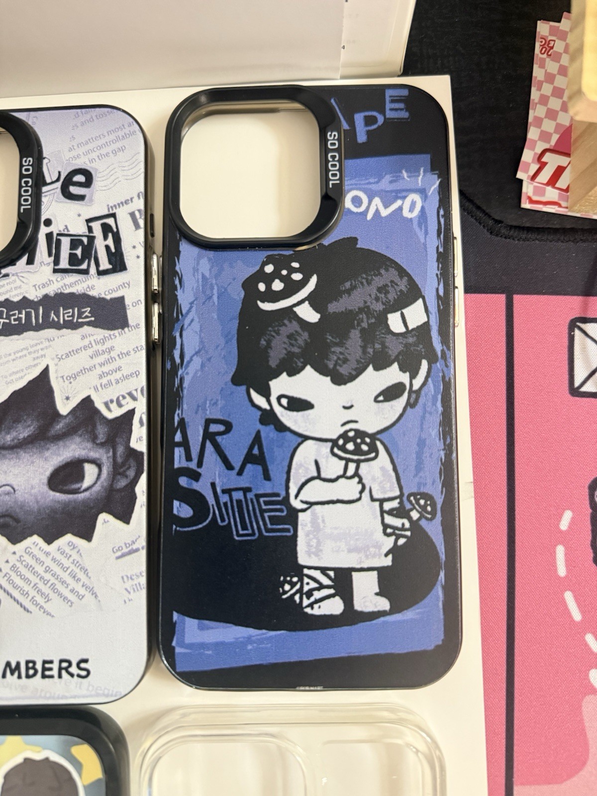 iPhone 16 Pro Max Case Hirono 4 pieces Get 2 Free Case
