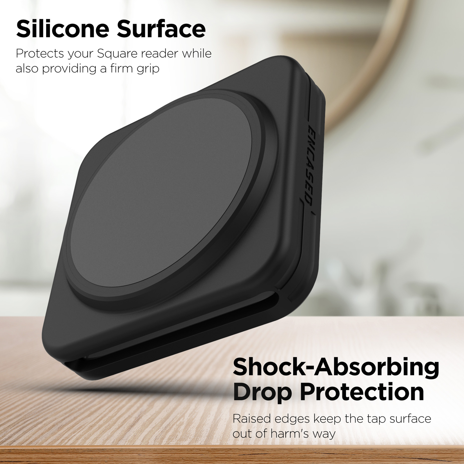 Square Contactless and Chip Reader Case – Magnetic Holder MagSafe Compatible