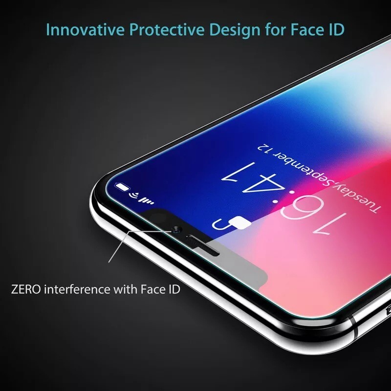 3-PACK For iPhone 14 13 12 11 Pro Max XR XS Max Tempered GLASS Screen Protector
