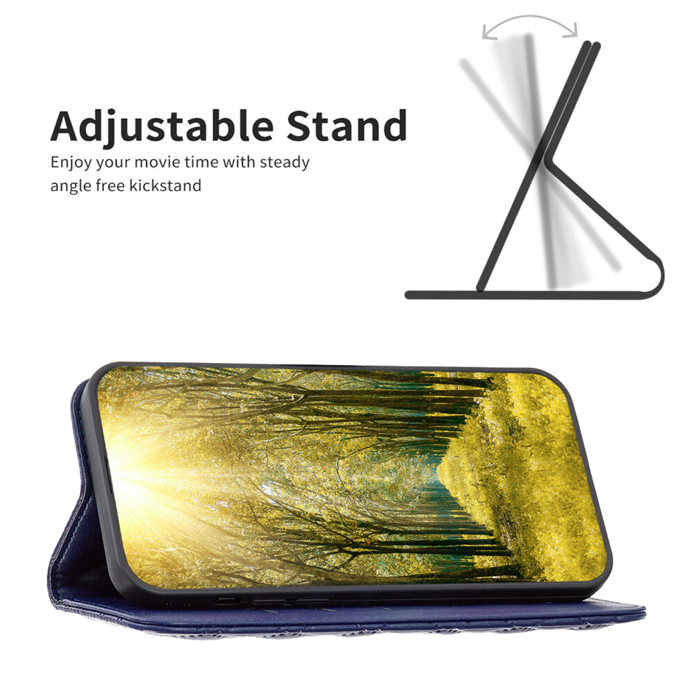 For Redmi and Xiaomi “All” Series Magnetic Leather Flip Stand Card Wallet Case