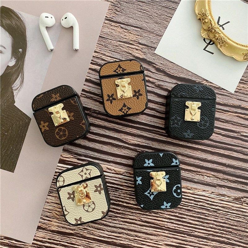 For Airpods 3rd generation Pro 2/1 Retro Leather Shockproof Airpods Case Cover