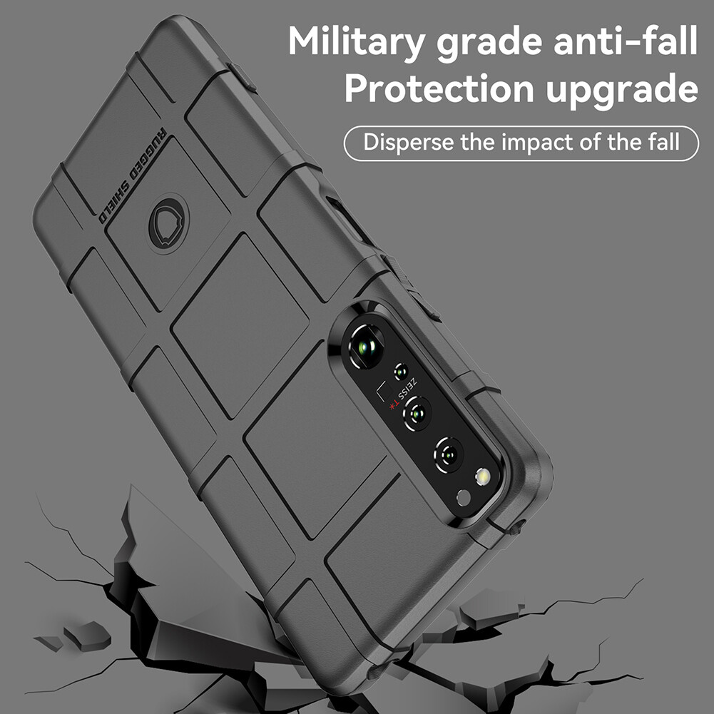 For Sony Xperia 1 5 10 III V IV VI Rugged Shockproof Hybrid Soft TPU Phone Case