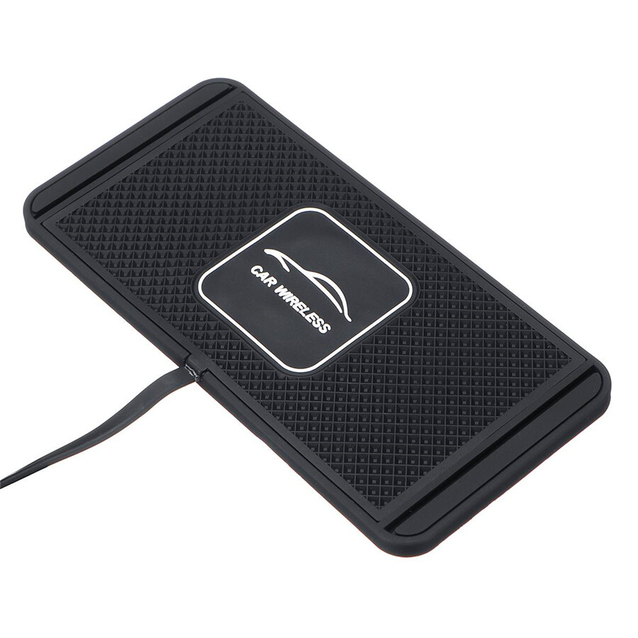 Wireless Charger Car Holder Mount Non-Slip Pad Mat for iPhone X R Samsung 10W