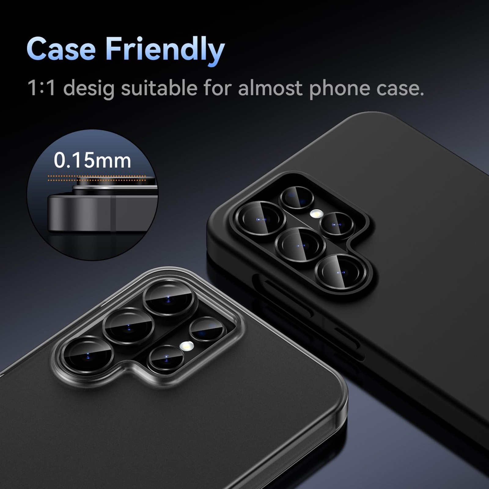 Camera Lens Protector For Samsung Galaxy S26 Ultra/S26+/S26 Full Coverage Metal