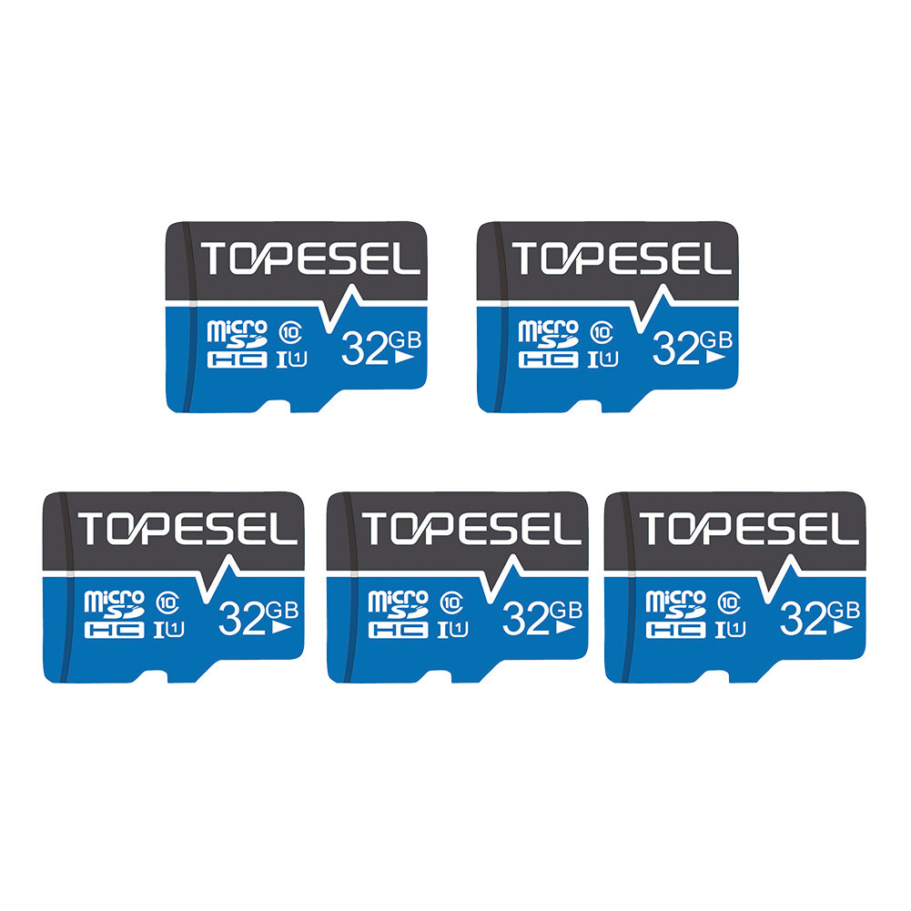 10PCS 16GB 32GB 64GB Ultra SDXC Memory Card Class 10 U1 SD Card Micro SD Cards