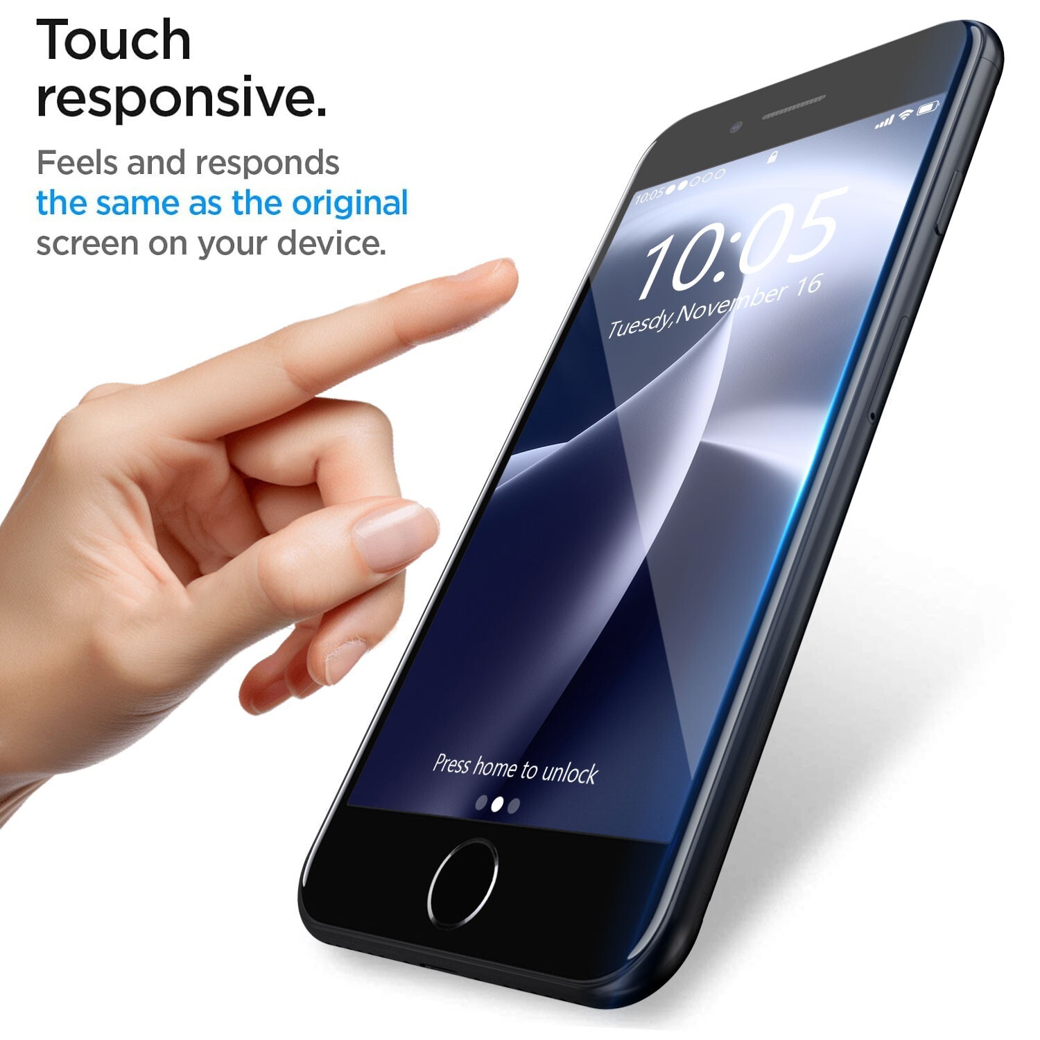 For Apple iPhone 6/6s Case Protective Rugged Ring Stand Cover / Screen Protector