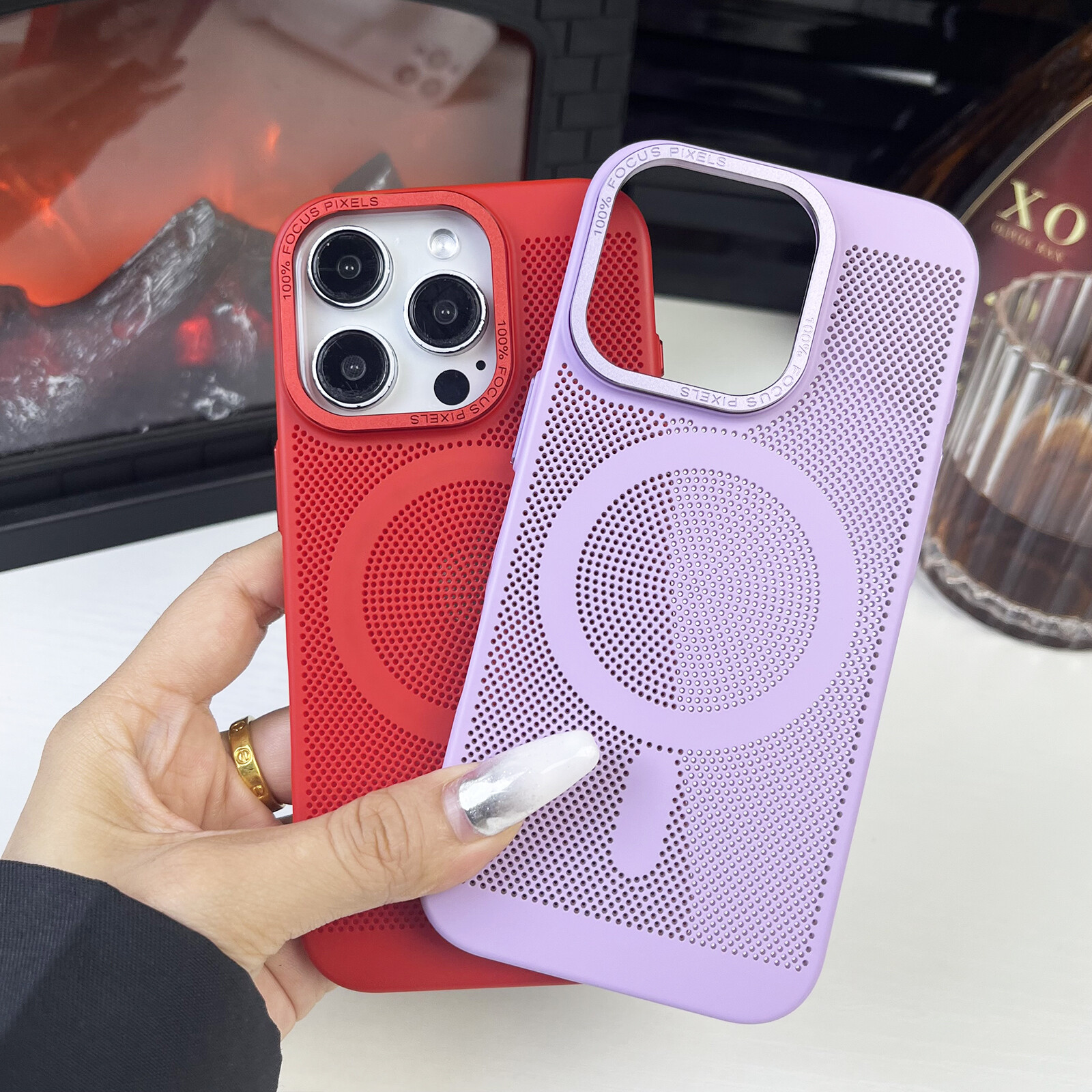 Heat Dissipation Mag Safe Magnetic Case For iPhone 16 15 14 13 12 11 Pro Max