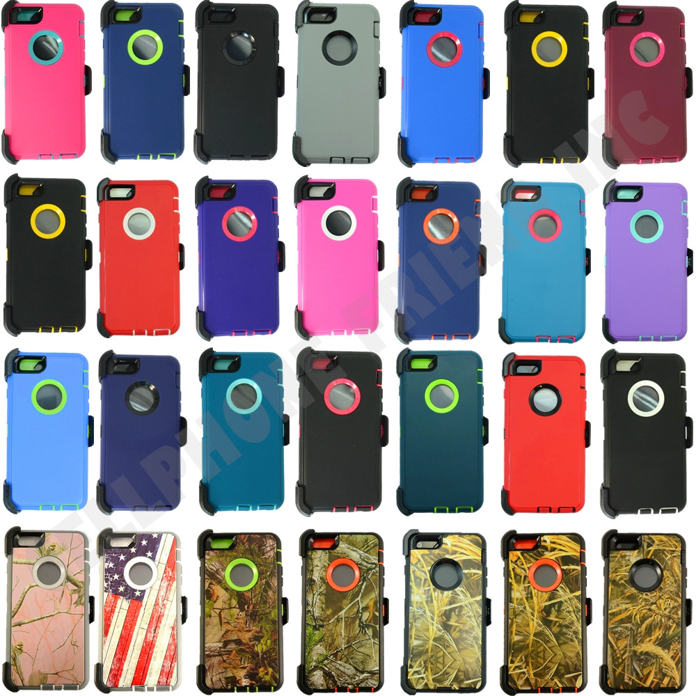 For Apple iPhone 6/6S Plus Defender Case Cover w/ Belt Clip fit Otterbox