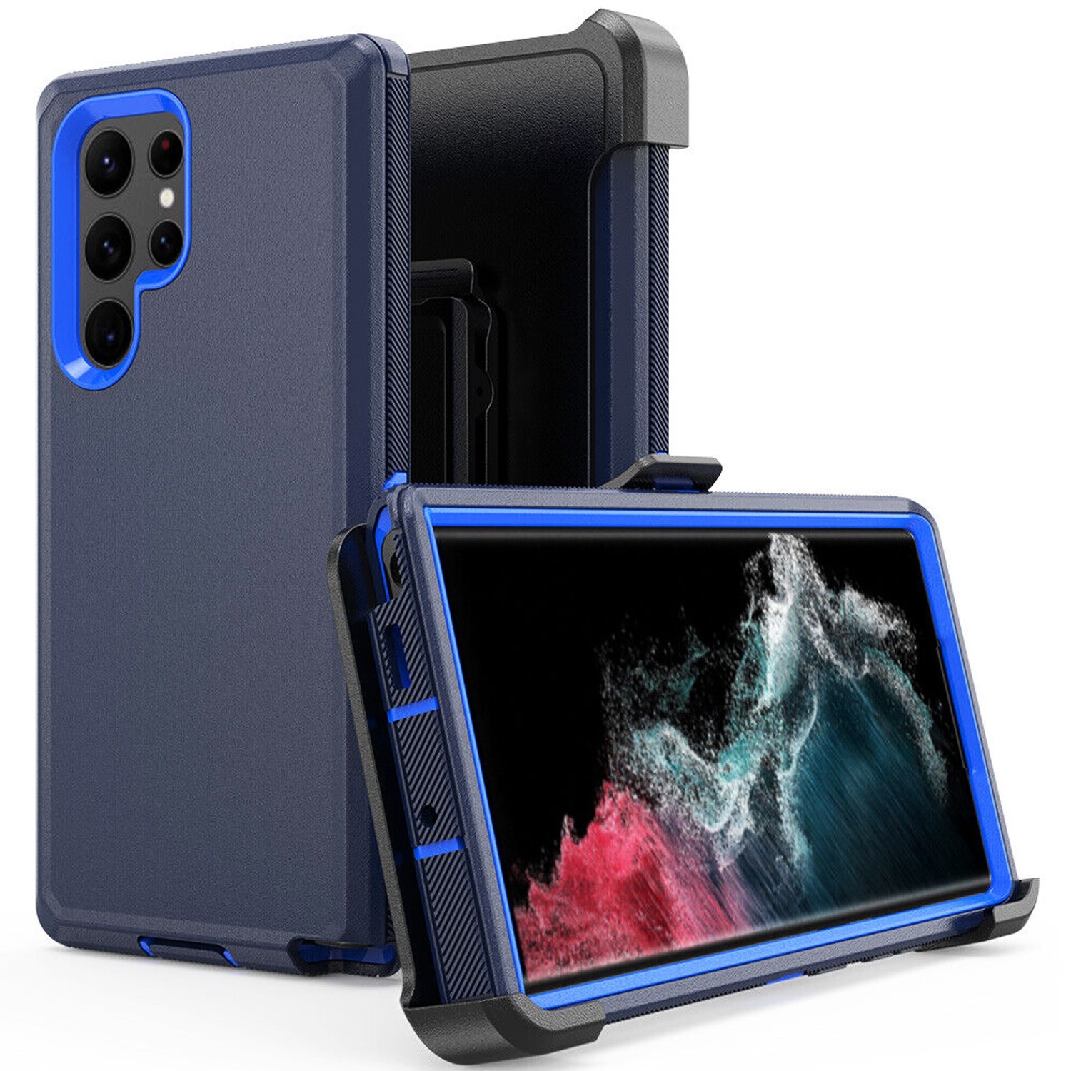 For Samsung Galaxy S23 Ultra/S23/S23 Fe Case Cover Fit Otterbox Defender+ Screen