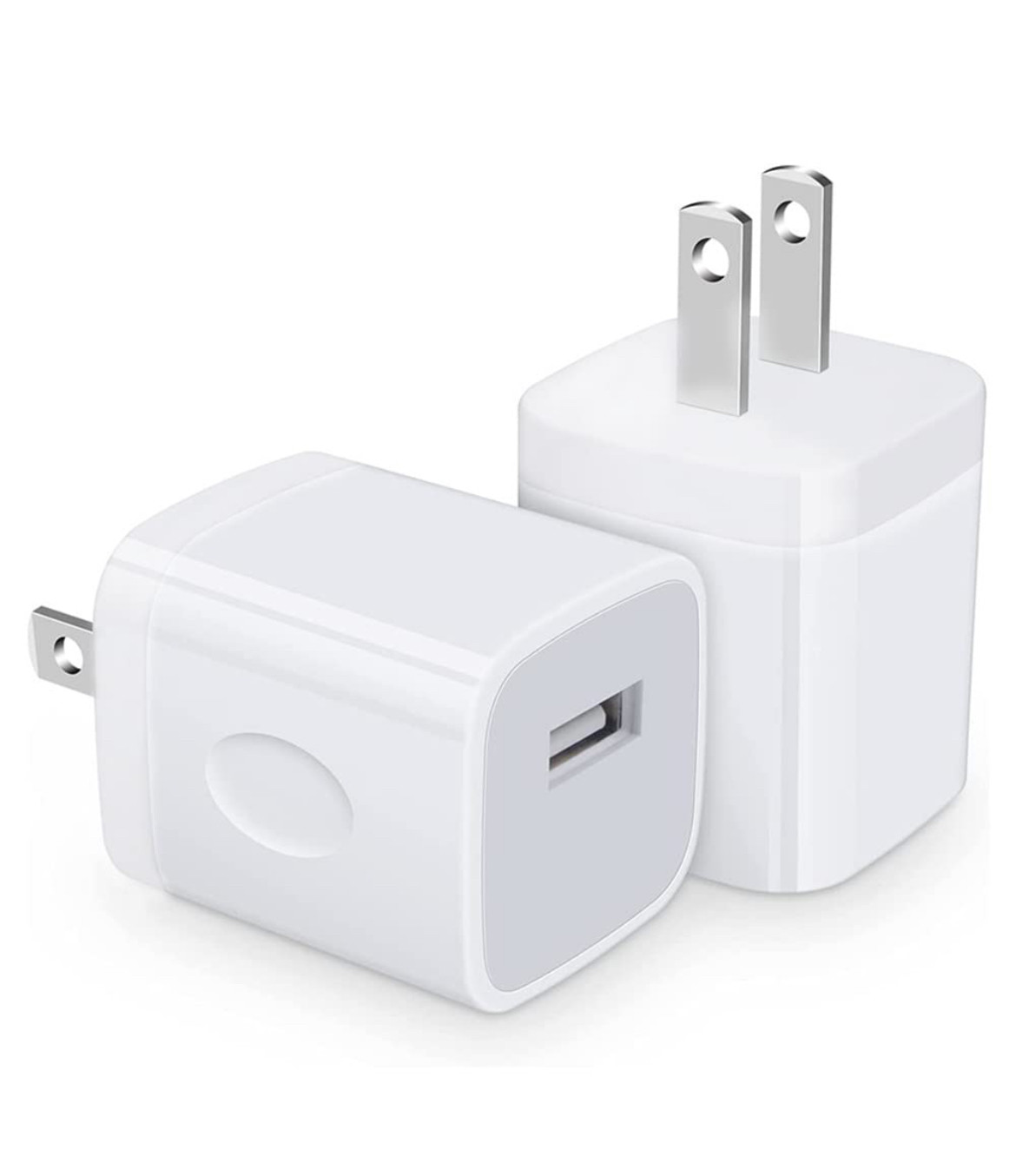 LOT BULK 1A USB Wall Charger Plug Home Power Adapter FOR iPhone 5 6s 7 8 XS 12