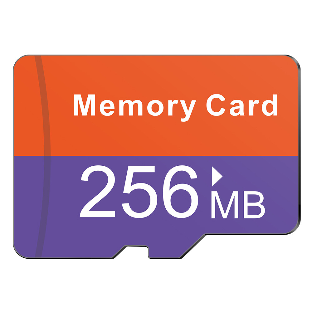 USA 256MB 5 PACK Micro SD Card Flash TF Card SD Card Class 4 With a Free Adapter