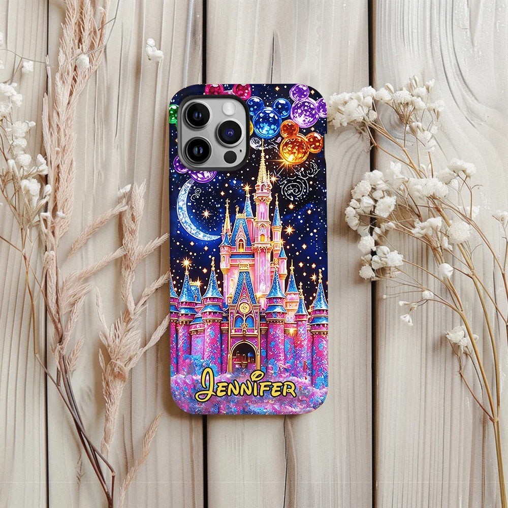 Personalized Disney Castle Trip Phone Case Cover iPhone 17 16 15 14 Samsung Gift